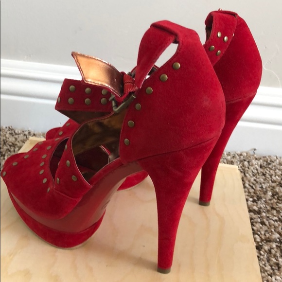 Open toe cross cross wedge sandals - Picture 3 of 4